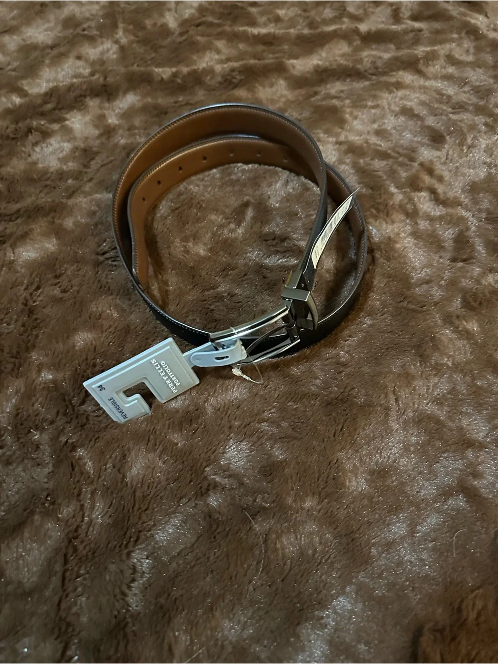 Perry Ellis Portfolio Reversible Belt